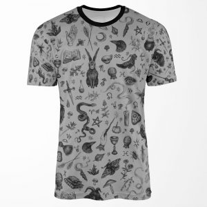 Salem Witch All-over-print T-shirt