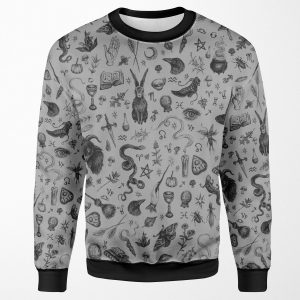 Salem Witch All-over-print Unisex Sweatshirt