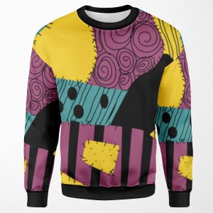 Sally Patchwork Dress All-over-print Unisex Sweatshirt
