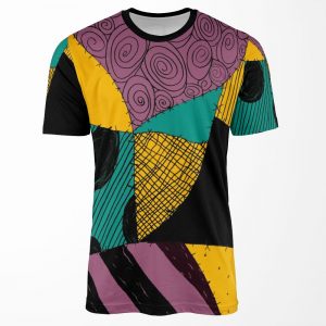 Sally S Dress The Nightmare Before Christmas All-over-print T-shirt