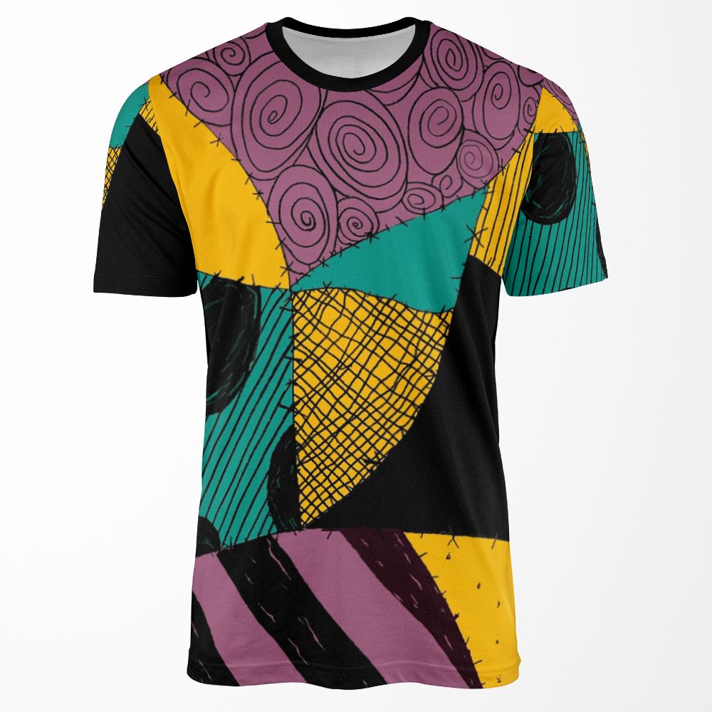 Sally S Dress The Nightmare Before Christmas All-over-print T-shirt