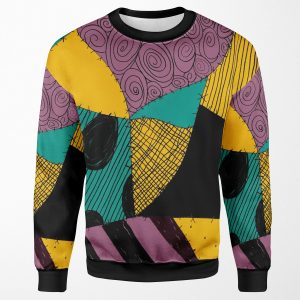 Sally S Dress The Nightmare Before Christmas All-over-print Unisex Sweatshirt