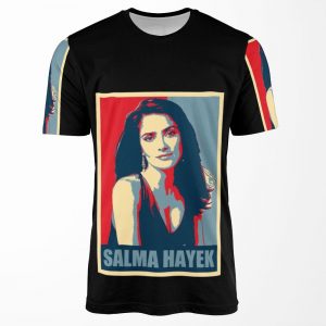 Salma Hayek Hope All-over-print T-shirt