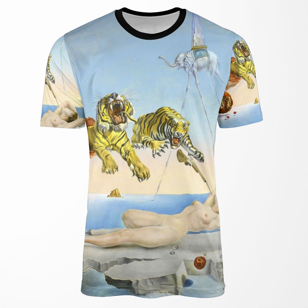 Salvador Dali All-over-print T-shirt