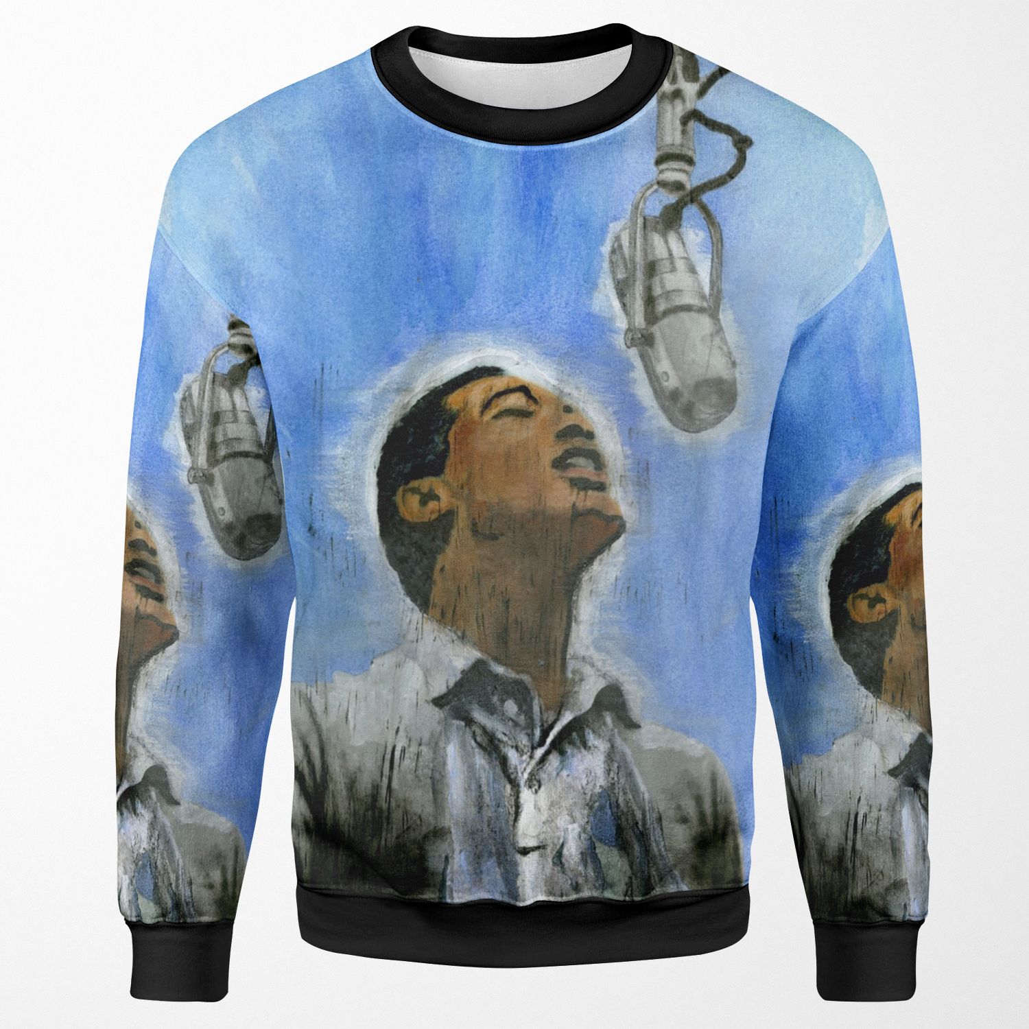 Sam Cooke All-over-print Unisex Sweatshirt