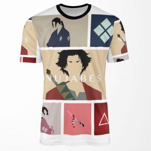 Samurai Champloo All-over-print T-shirt