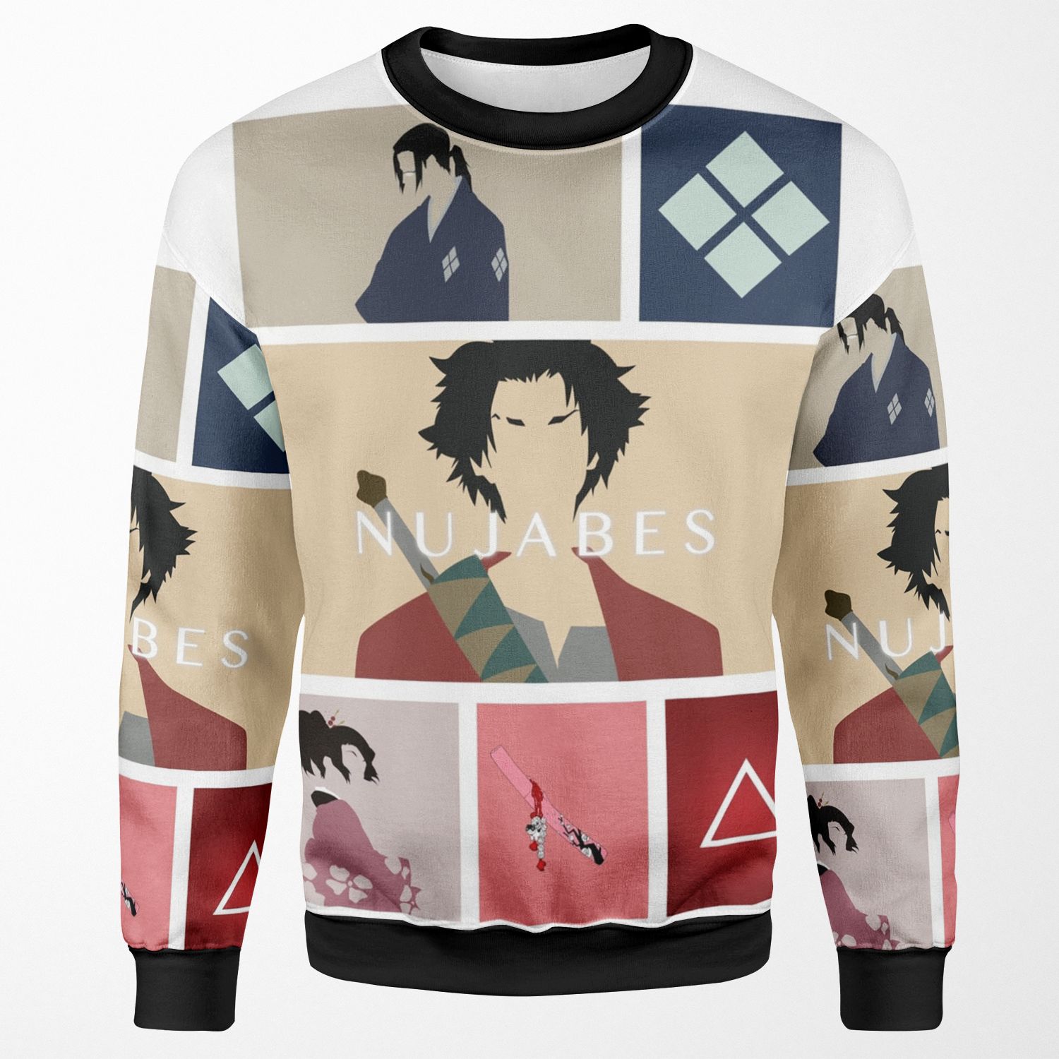 Samurai Champloo All-over-print Unisex Sweatshirt