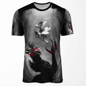 Samurai Jack Showdown All-over-print T-shirt