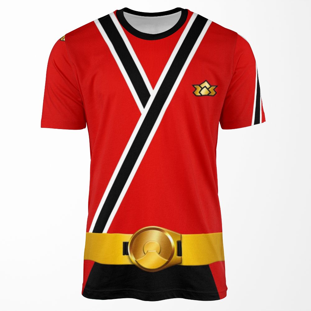 Samurai Red All-over-print T-shirt