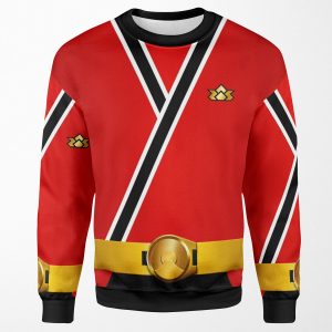 Samurai Red All-over-print Unisex Sweatshirt