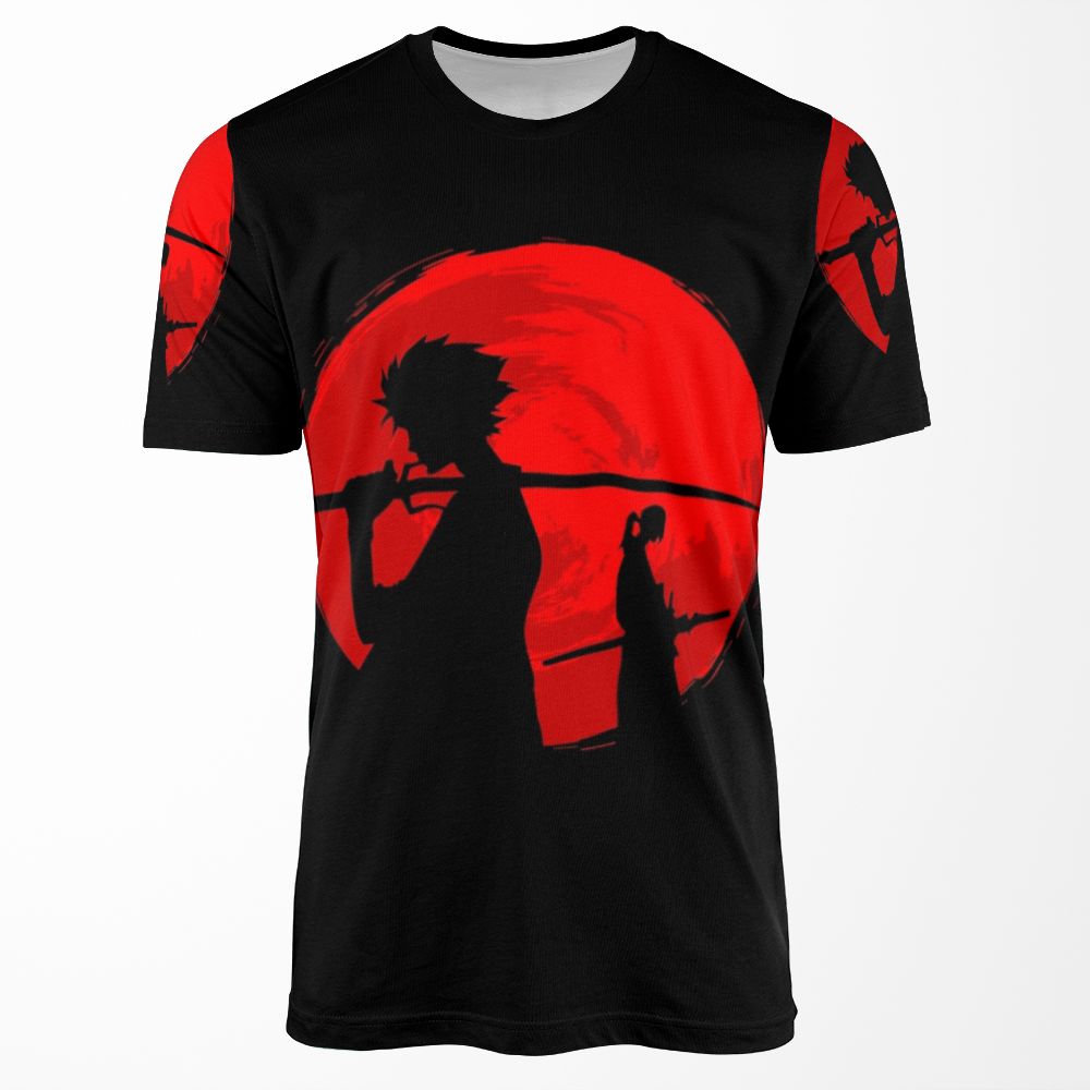 Samurai Sunset All-over-print T-shirt