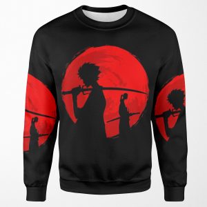 Samurai Sunset All-over-print Unisex Sweatshirt