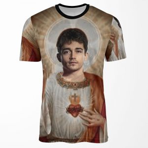 San Charles Leclerc All-over-print T-shirt
