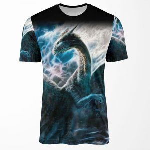 Saphira The Dragon From The Hit Eragon Movie All-over-print T-shirt