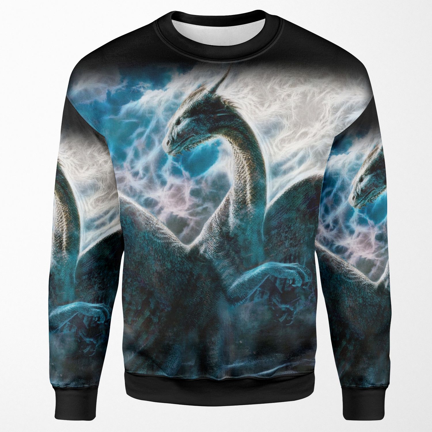 Saphira The Dragon From The Hit Eragon Movie All-over-print Unisex Sweatshirt