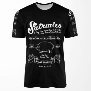 Satriale S Pork And Deli Store Darks All-over-print T-shirt