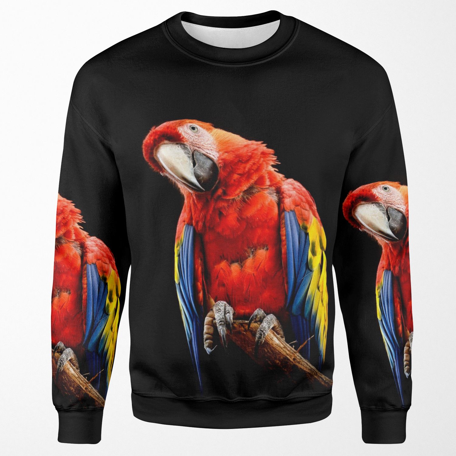 Scarlet Macaw All-over-print Unisex Sweatshirt