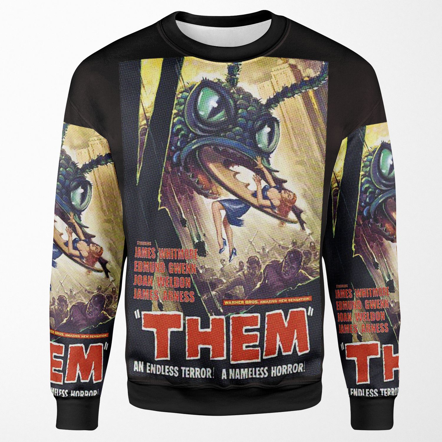Sci Fi Them Bugs Are Eating My Girl Friend Movie All-over-print Unisex Sweatshirt