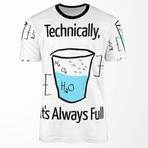 Science Is Optimistic All-over-print T-shirt