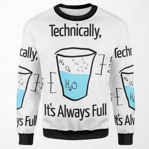 Science Is Optimistic All-over-print Unisex Sweatshirt