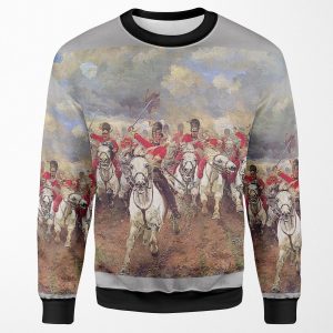 Scotland Forever Charge Of The Scots Greys All-over-print Unisex Sweatshirt