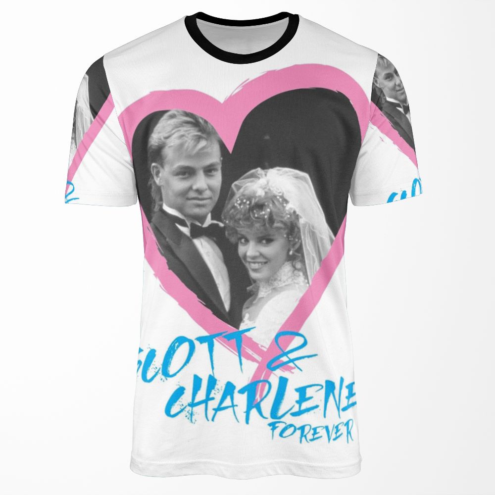Scott And Charlene Forever All-over-print T-shirt