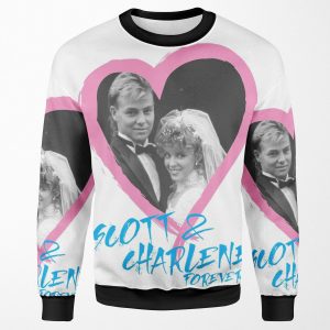 Scott And Charlene Forever All-over-print Unisex Sweatshirt
