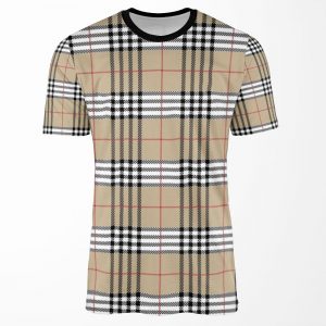 Scottish Tartan Plaid Pattern All-over-print T-shirt