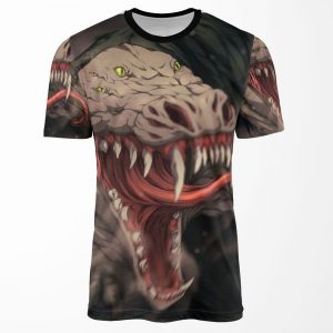 Scp 682 All-over-print T-shirt