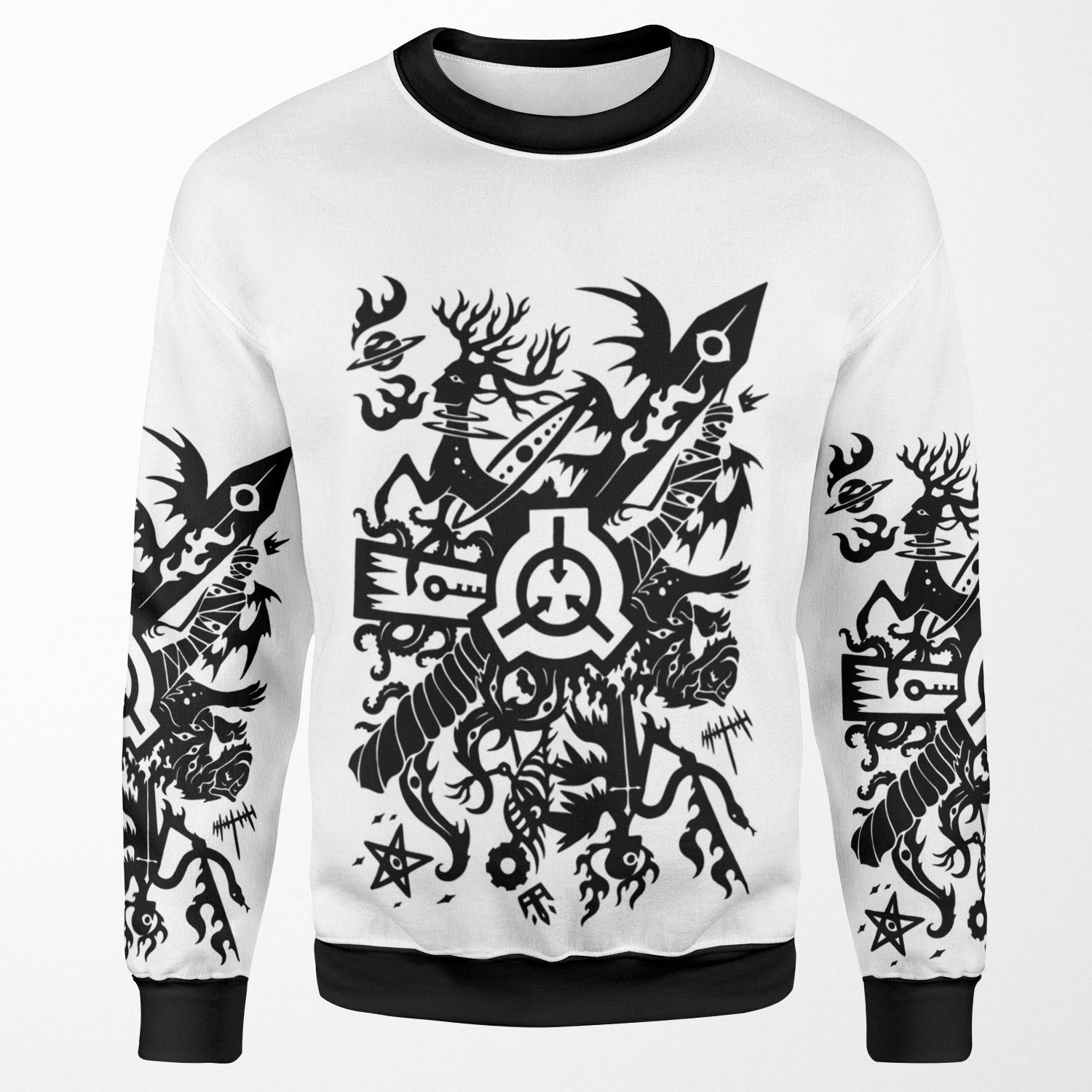 Scp The Foundation All-over-print Unisex Sweatshirt