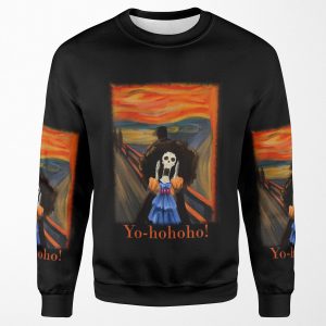 Scream Soul King Brook Yo Hohoho All-over-print Unisex Sweatshirt