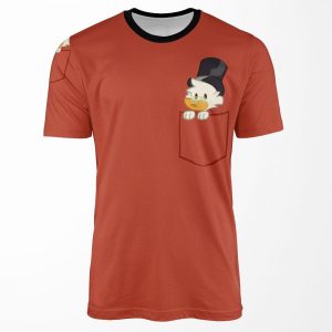 Scrooge Mcduck In A Pocket All-over-print T-shirt
