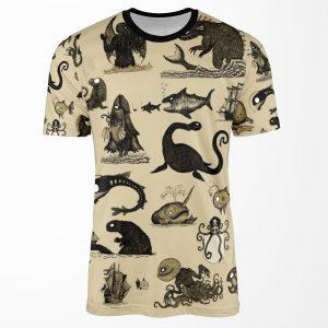 Sea Monsters Collection All-over-print T-shirt