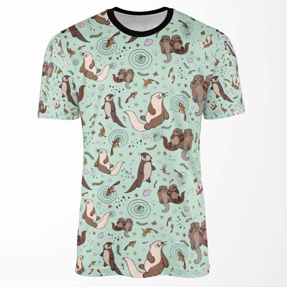 Sea Otters All-over-print T-shirt