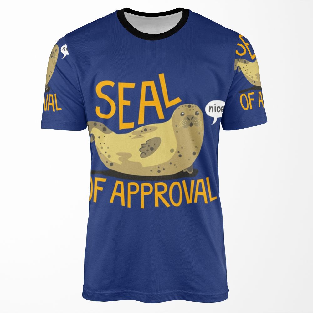 Seal Of Approval All-over-print T-shirt