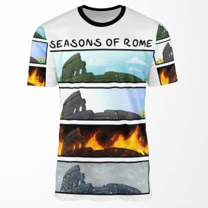 Seasons Of Rome All-over-print T-shirt
