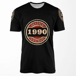 Seattle Grunge All-over-print T-shirt