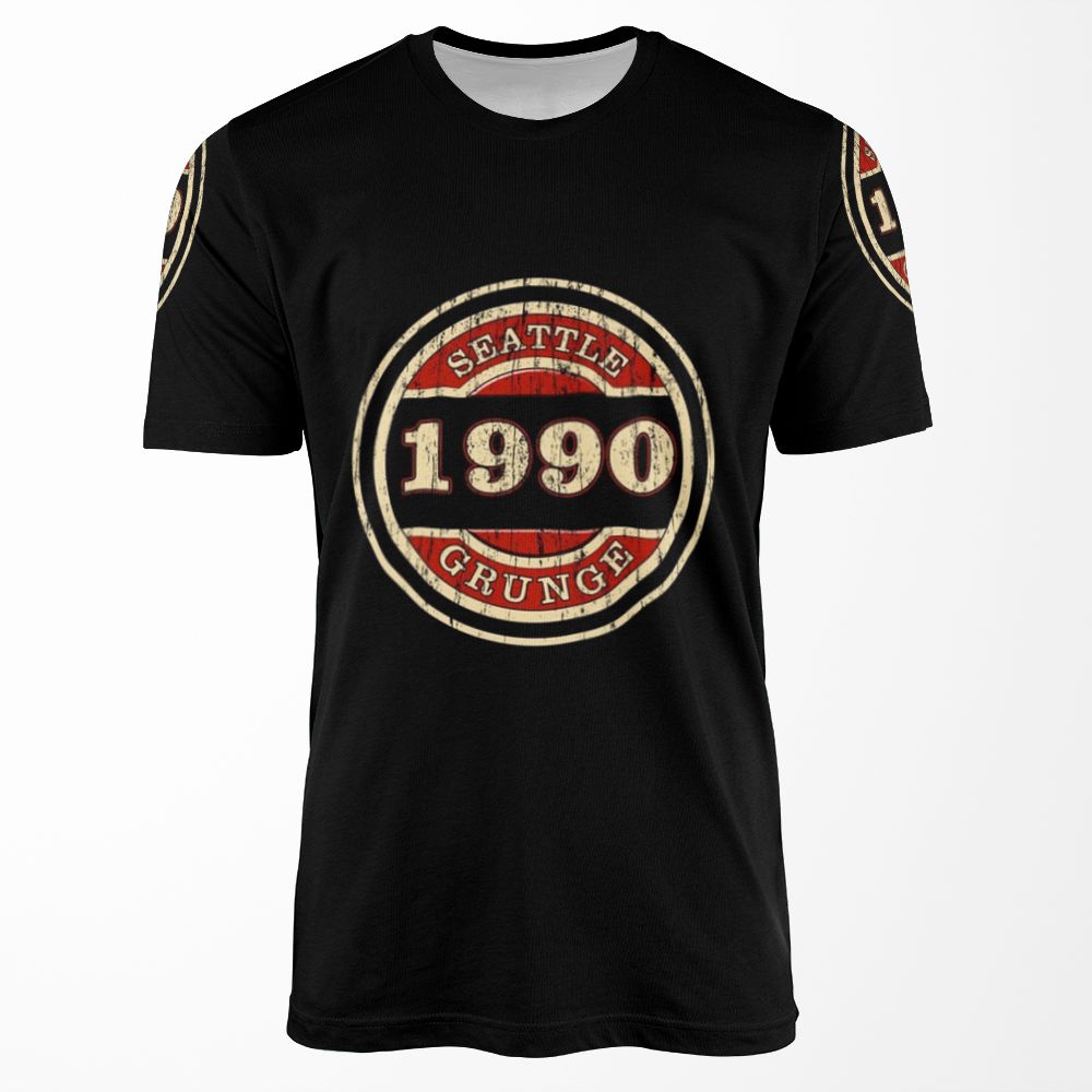 Seattle Grunge All-over-print T-shirt