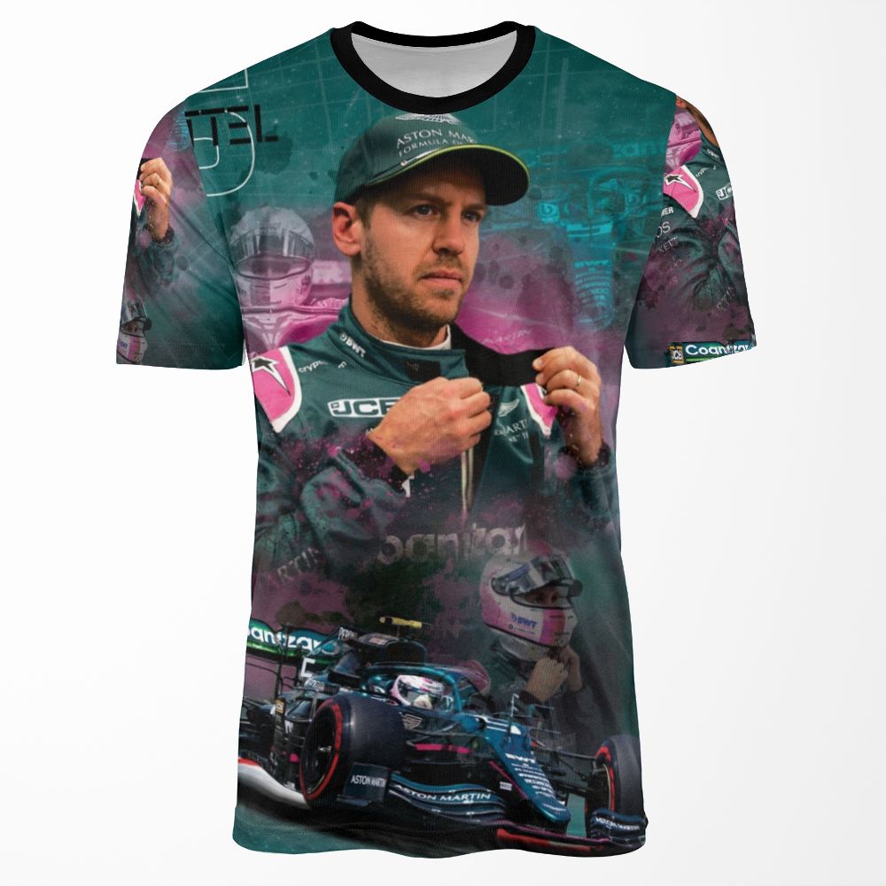 Sebastian Vettel All-over-print T-shirt