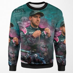 Sebastian Vettel All-over-print Unisex Sweatshirt