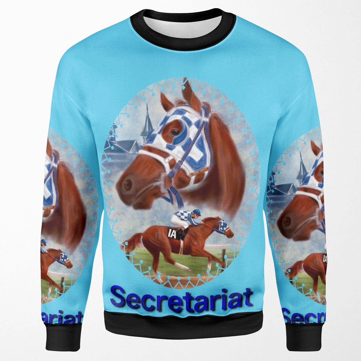 Secretariat Triple Crown Winner All-over-print Unisex Sweatshirt