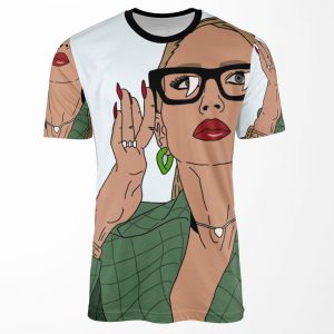 Selling Sunset Christine Quinn All-over-print T-shirt