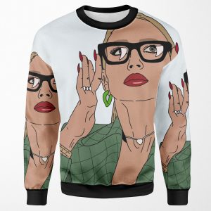 Selling Sunset Christine Quinn All-over-print Unisex Sweatshirt