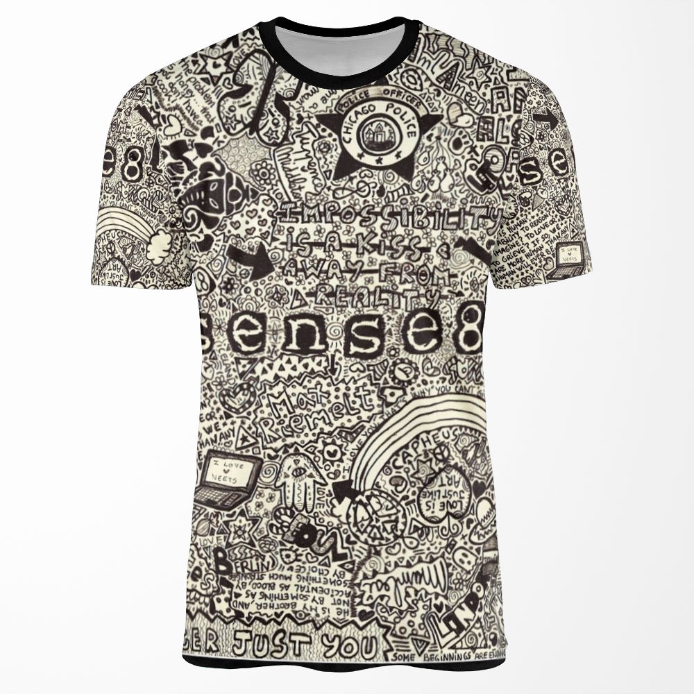Sense8 All-over-print T-shirt
