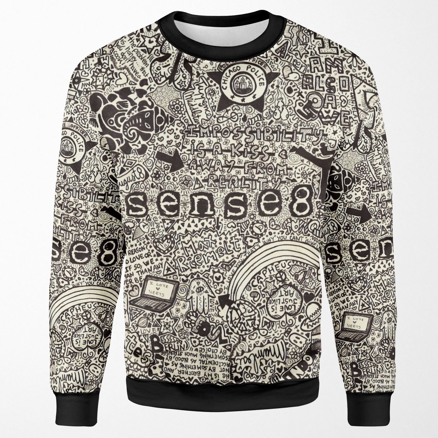 Sense8 All-over-print Unisex Sweatshirt