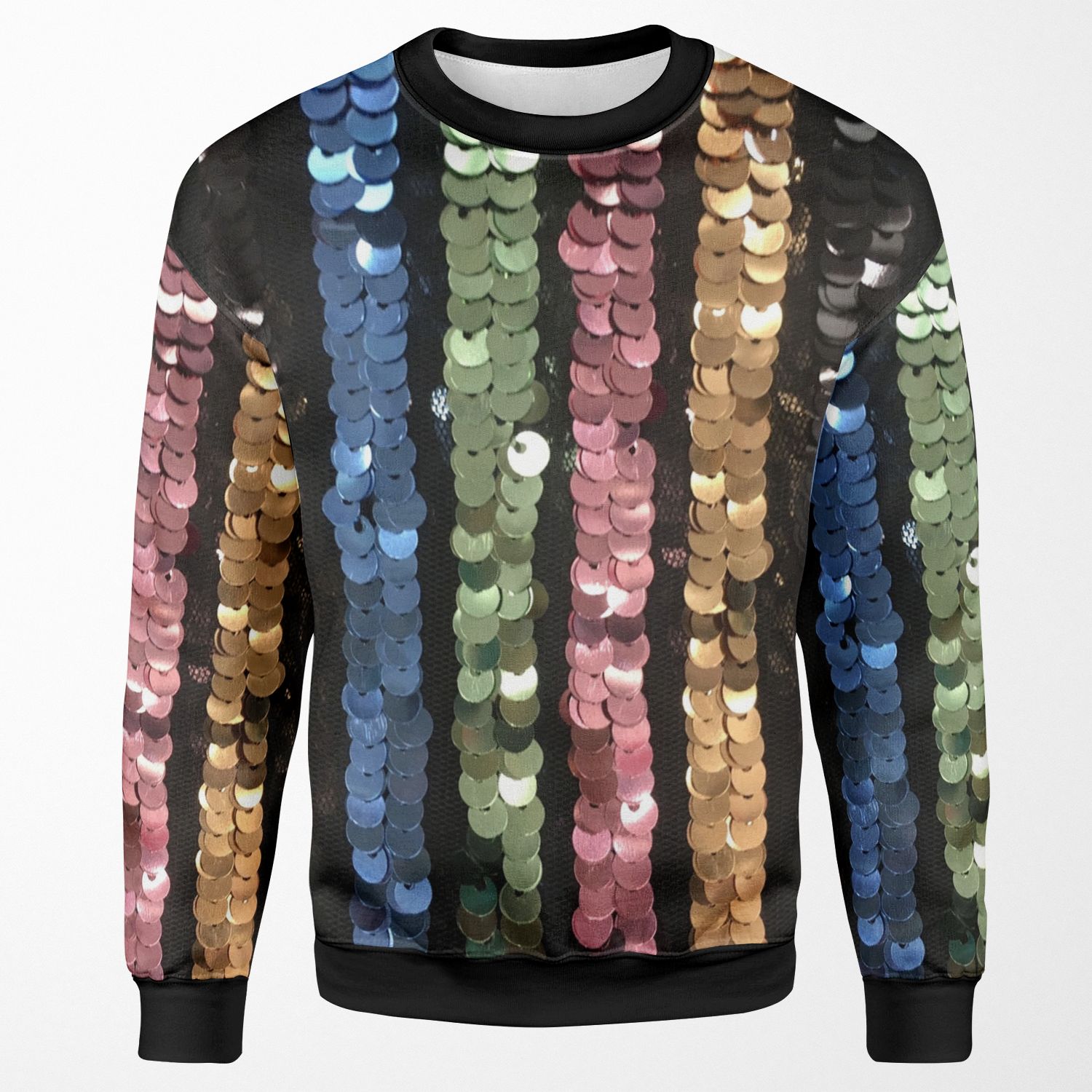 Sequin Delight All-over-print Unisex Sweatshirt