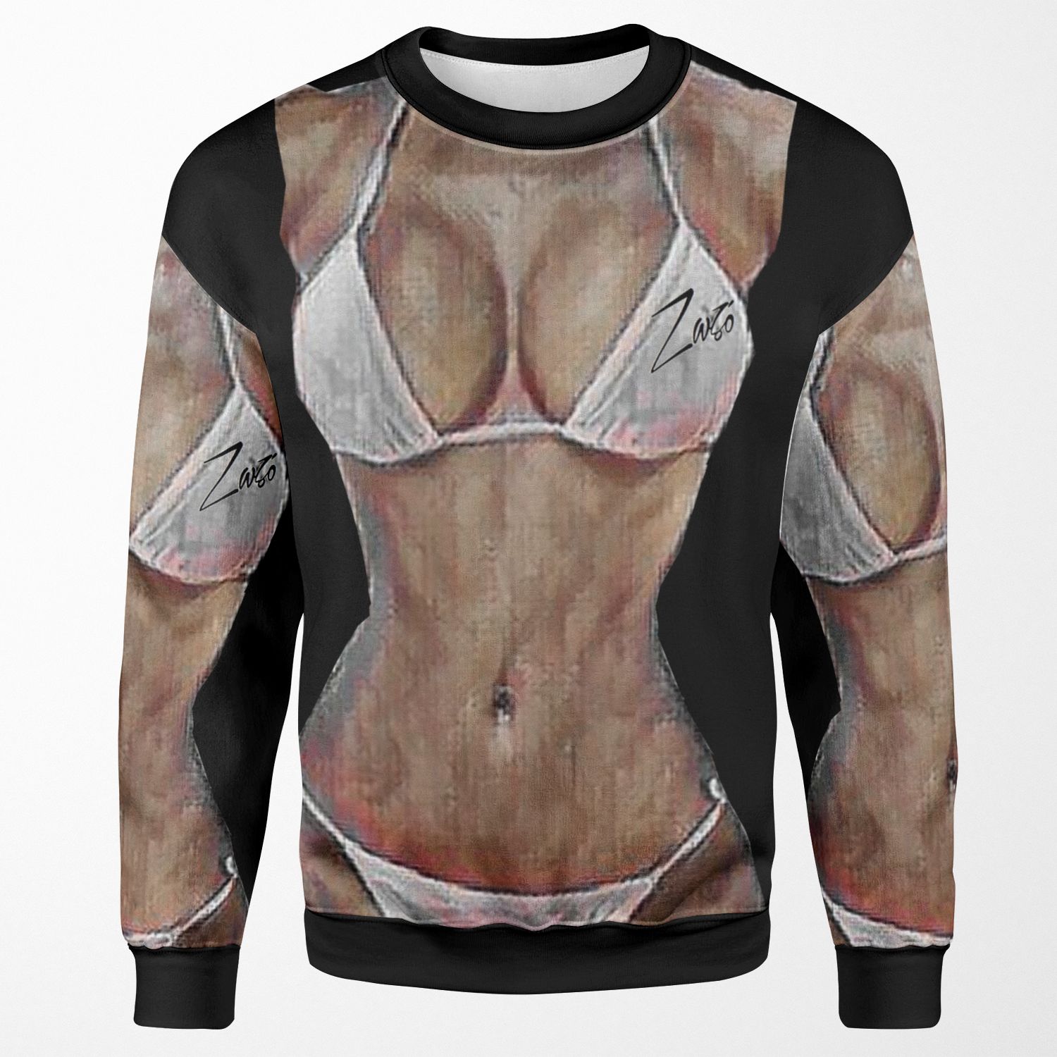 Sexy Abs Bikini Body All-over-print Unisex Sweatshirt