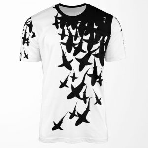 Shark All-over-print T-shirt