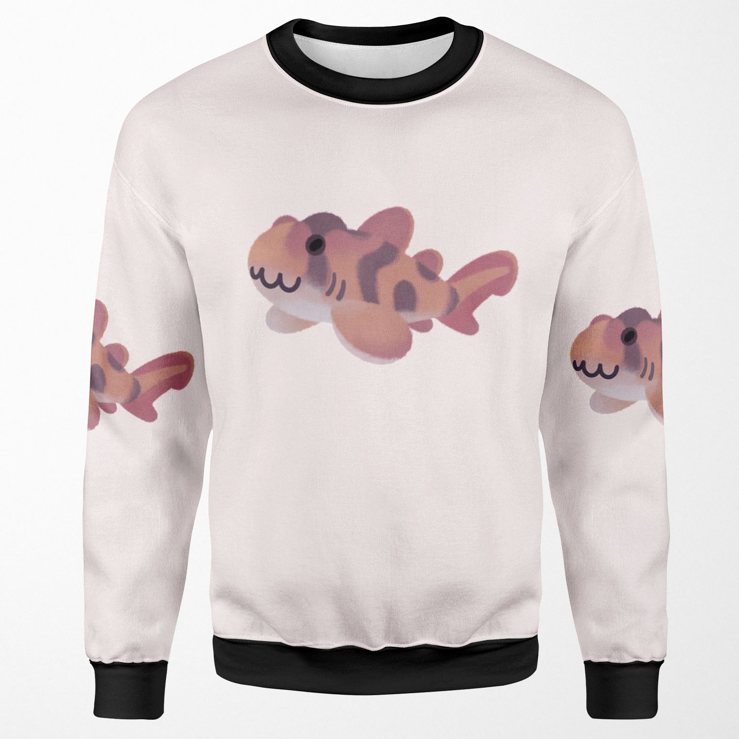 Shark Day Pastel All-over-print Unisex Sweatshirt