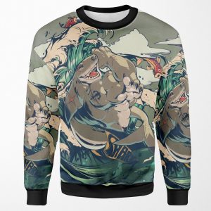 Sharkest Shark Of The Pond All-over-print Unisex Sweatshirt